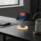 MagElite desk stand with iPhone