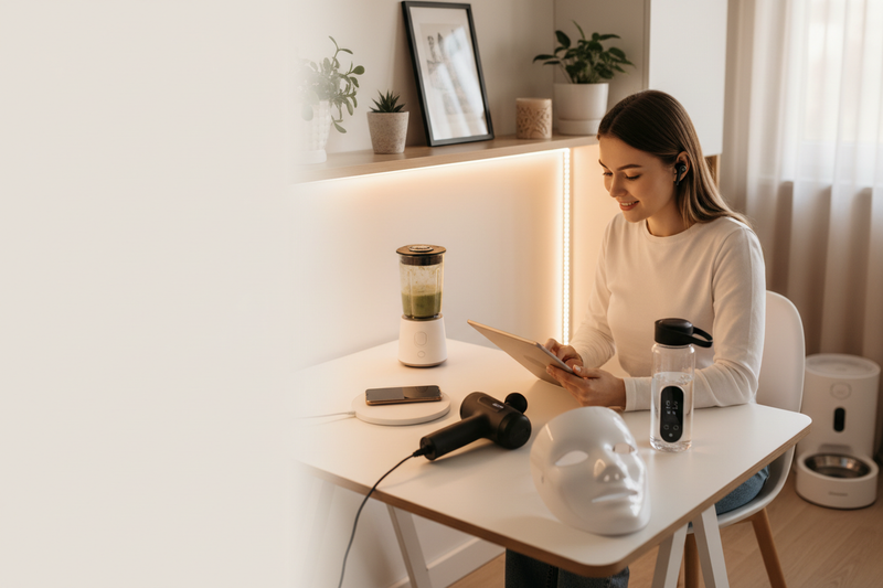 ProCharge 3-in-1 Wireless Charging Station desk setup