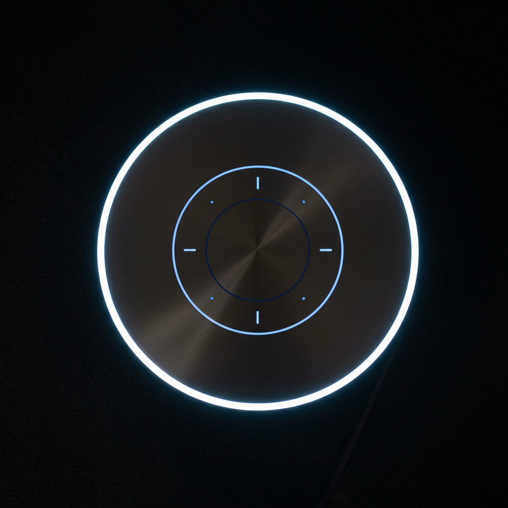 SonicHive Smart Speaker top view touch controls
