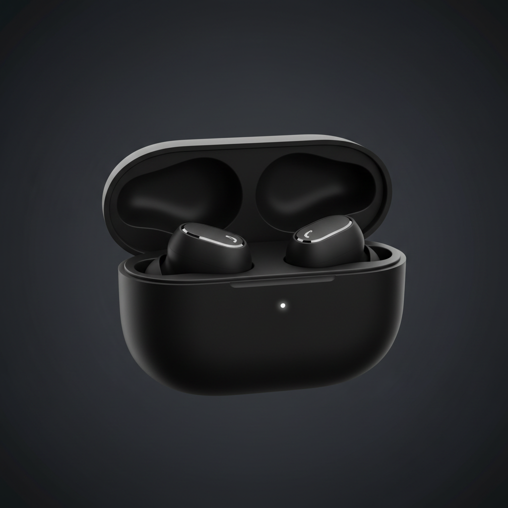 AirBirds Pro Wireless Earbuds in charging case
